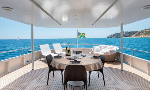 Ra yacht Exterior Deck