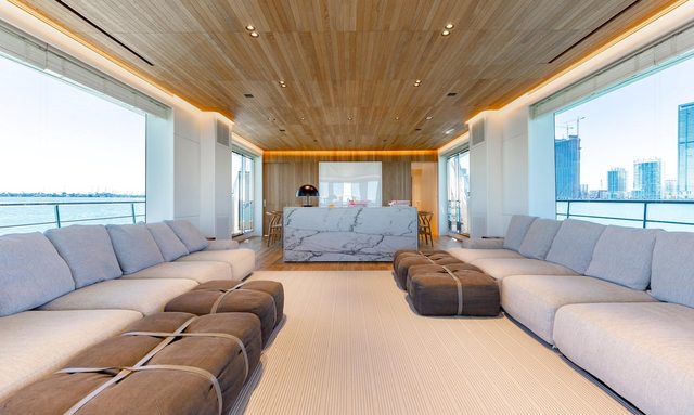 Adagio yacht Minimalist Interior