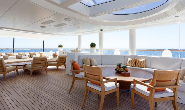 Sibelle yacht Sun Deck