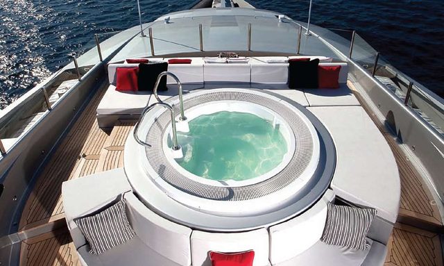 Slipstream yacht Sun Deck Features