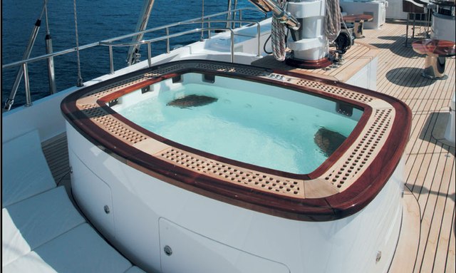 Parsifal III yacht Spacious sundeck