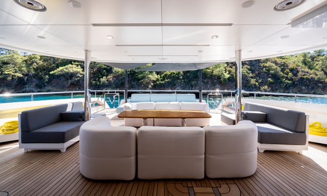 B.A.L.M.Y. yacht Main Deck Aft