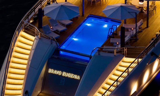 Bravo Eugenia yacht Swimming Pool