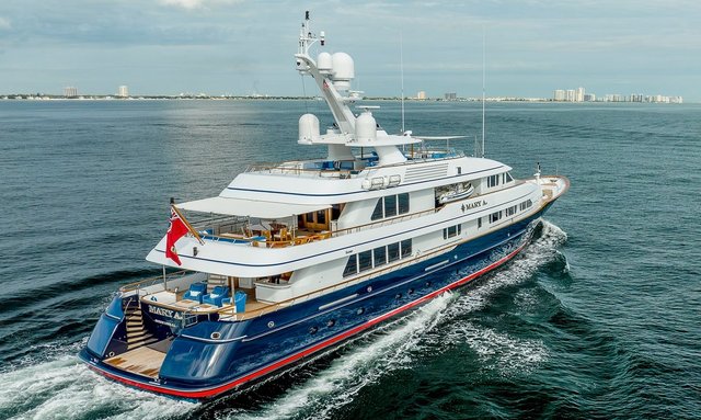 Mary A. yacht Transatlantic Range