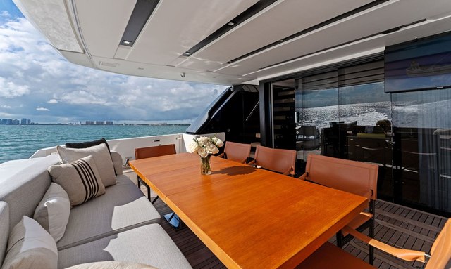 Gatsby yacht Teak-Deck Cockpit