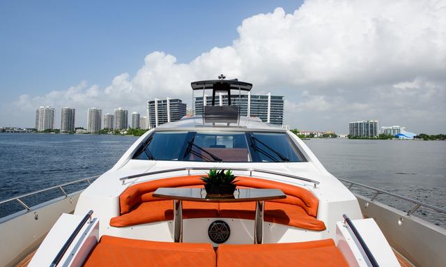 Chapter Two yacht Foredeck Dining