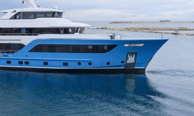 Journey yacht Bold Blue Steel Hull Design