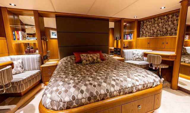 Camena yacht VIP Guest Cabin