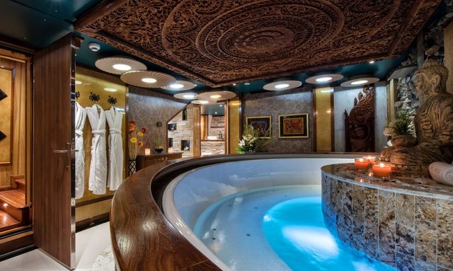 Aqua Lares yacht Outstanding spa facilities