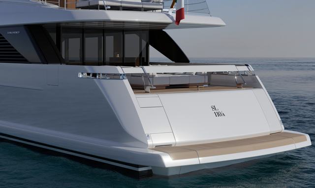 Amazing Grace yacht Beach Platform Garage
