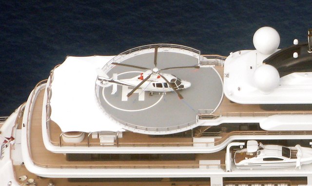 Katara yacht Helipad