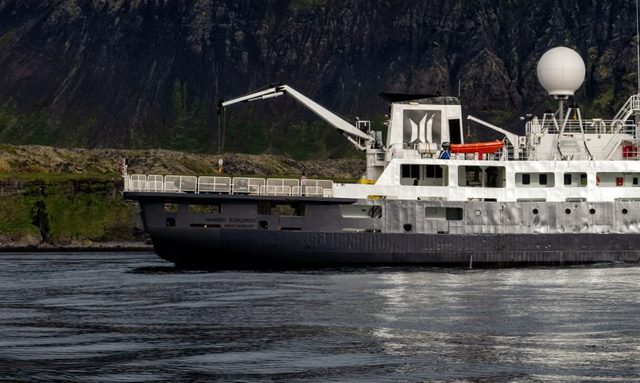 Nansen Explorer yacht Aft Half Built Around Operations