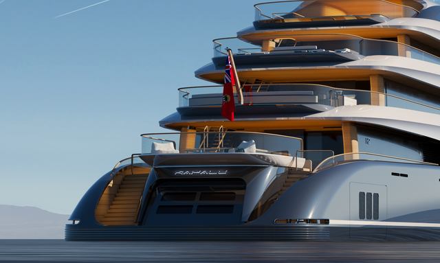 Rafale yacht Three-Sided Beach Club