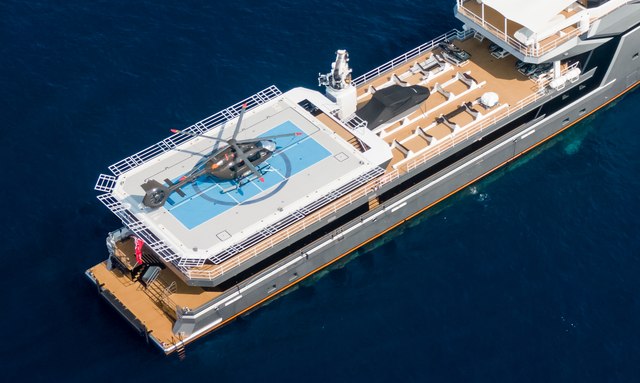 Abeona yacht Helicopter Capabilities