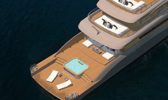 Bilgin 173 II yacht Aft pool & Beach Deck