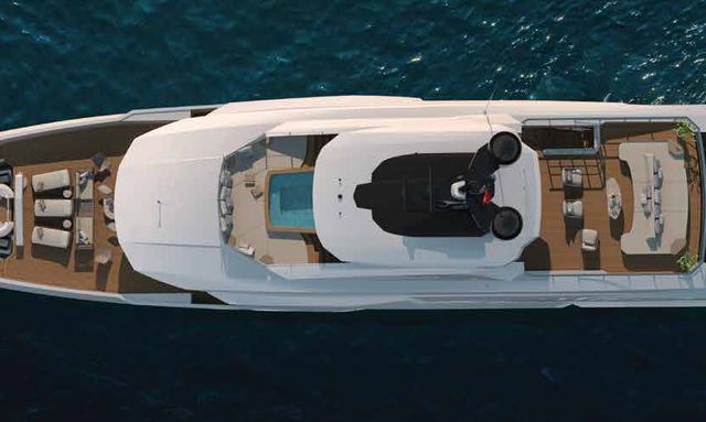 Bilgin 170-IV yacht Sundeck Pool Retreat