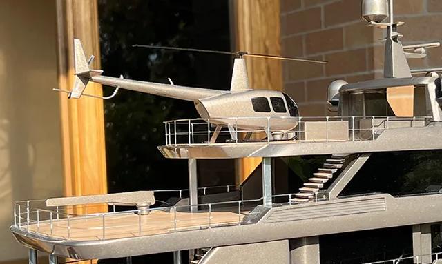 Zembra yacht Amphibious Aircraft Capability