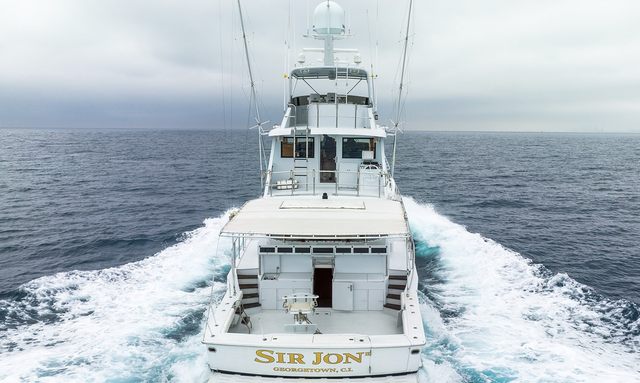 Sir Jon II yacht Expanded Cockpit