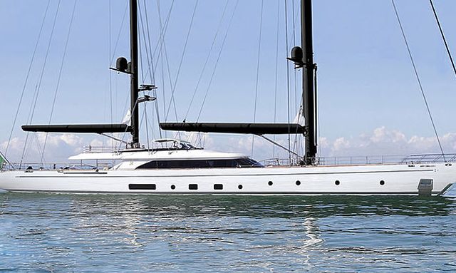 Katana yacht The Keel Drops Eight Metres