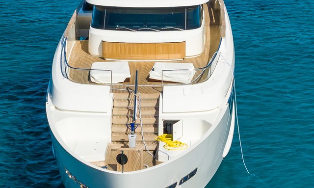 Penta yacht Owner’s Suite with Foredeck Access