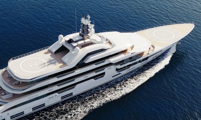 Tanzanite yacht Two Helipads