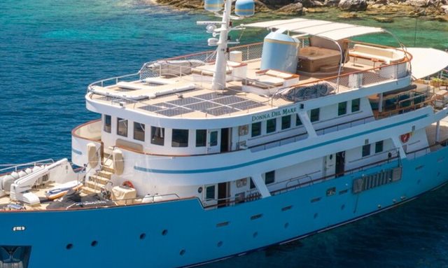 Donna Del Mare yacht Solar Powered Hotel Load