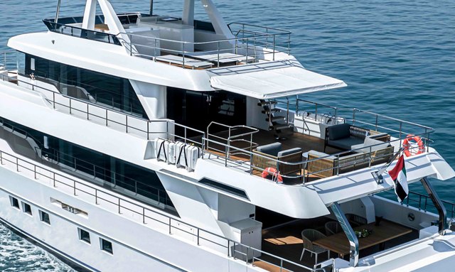 Bluestone 1 yacht Adventure Tri-Deck