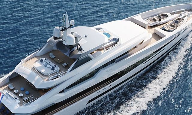 Project Evita yacht Sundeck Amenities