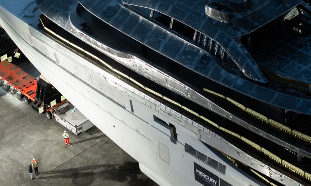 Oceanco Y729 yacht High Gross Tonnage for Her Length