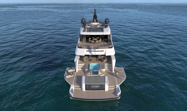 Wider 170 yacht Massive Beach Club