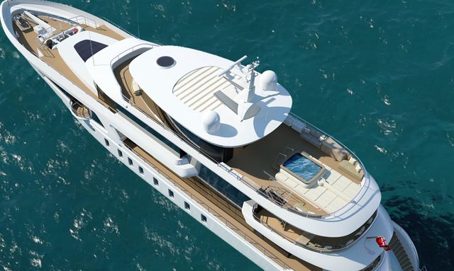 Al Hanem 2 yacht Social Sundeck Layout