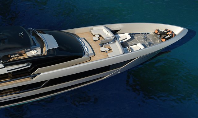 Sairu yacht Private Forward Lounge Area