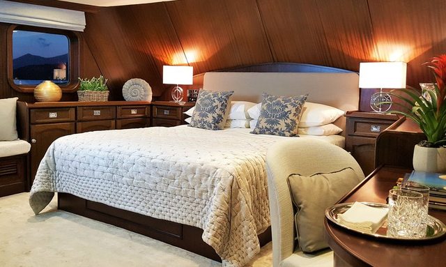 Trafalgar yacht Luxurious Accommodations