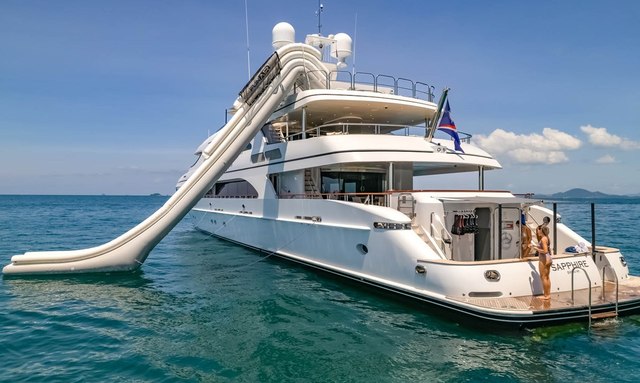 Sapphire yacht Dual-section Bathing Platform