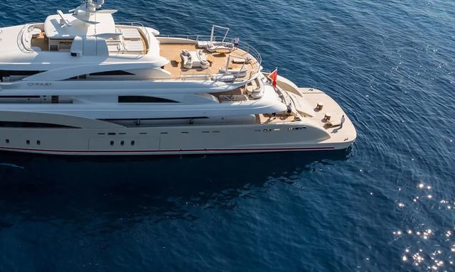 Natalina A yacht Expansive Beach Club 