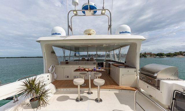 Safari yacht Custom Outdoor Kitchen