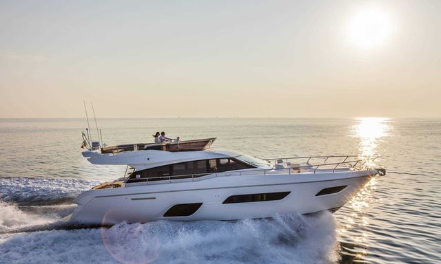 Ferretti 550 - Winner of 2018 Best Flybridge Yacht (up to 55ft)