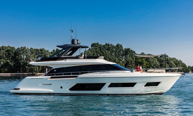 Ferretti 670 - Joint Winner of 2018 Best Layout (18.5-24m)