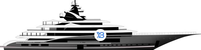 Starboard illustration of Kismet yacht