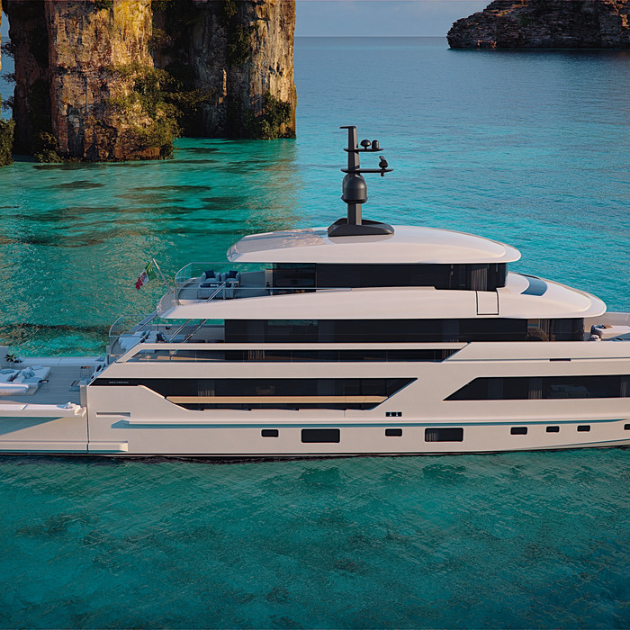 ベイ Sanlorenzo unveils new X-SPACE superyacht line | YachtBuyer