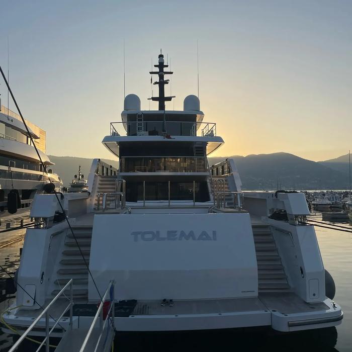 Tolemai yacht exterior 2