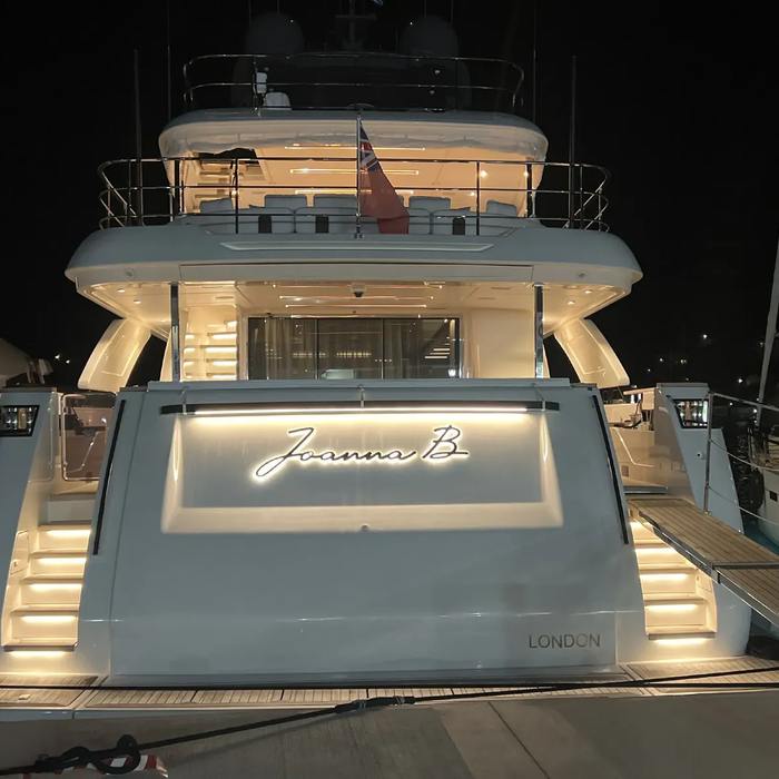 Joanna B yacht exterior 2