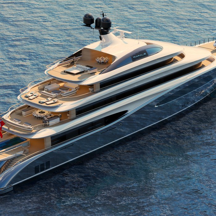 Rafale yacht exterior 2
