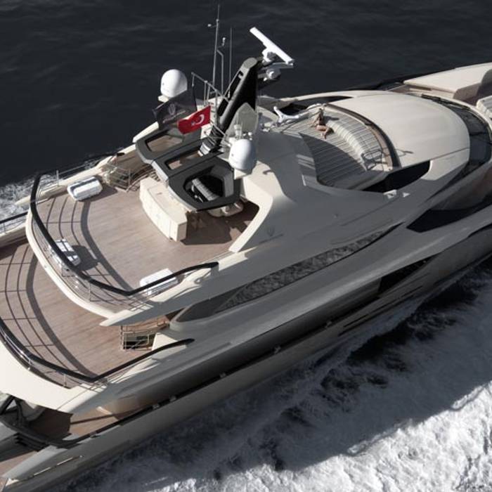 Desire yacht exterior 3