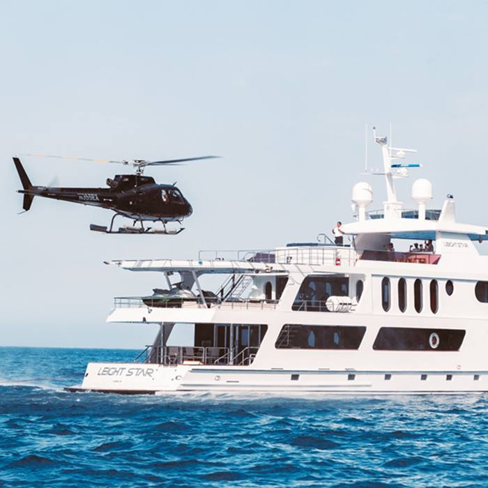 Aurora yacht exterior 105