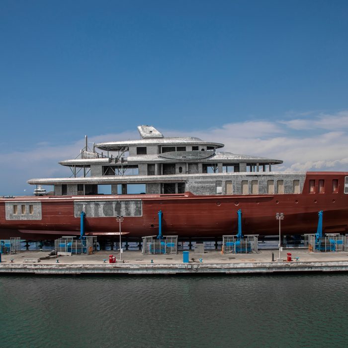 Project Iron Man yacht exterior 2