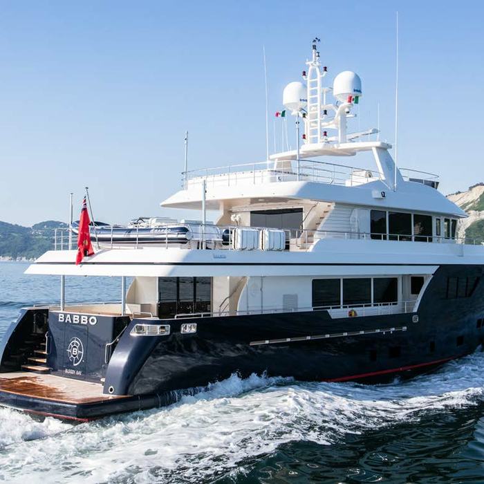 My True Blue yacht exterior 2