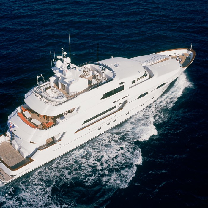 Chanson yacht exterior 2