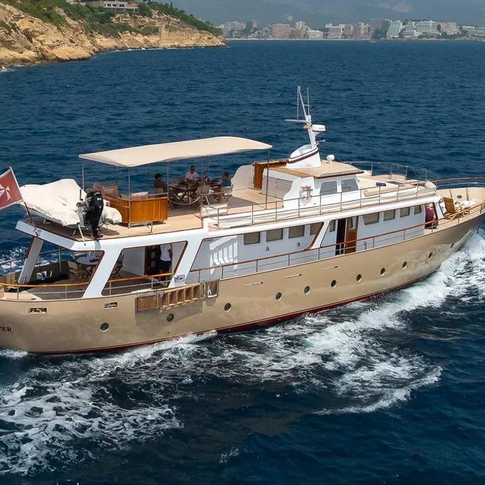 Black Pepper yacht exterior 2
