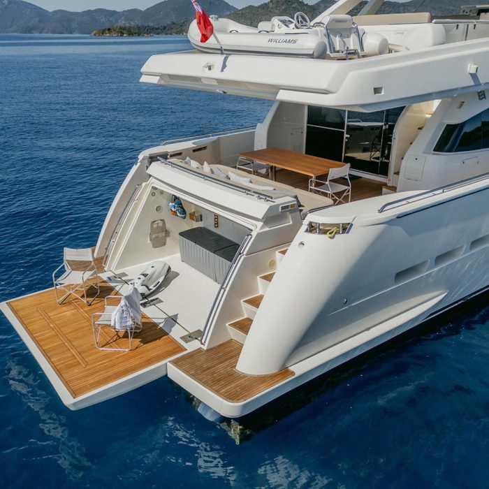 Azure yacht exterior 26